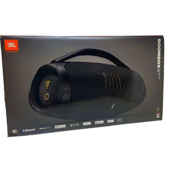 JBL Boombox 3 Wi-Fi Portable Wireless Waterproof Speaker 180W Brand New - Picture 2 of 6